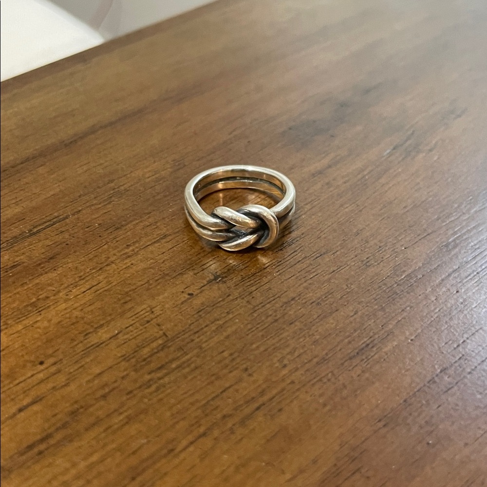 James Avery Silver Knot Ring